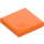 LEGO Orange Tile 2 x 2 with Groove (3068 / 88409)