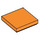 LEGO Oranje Tegel 2 x 2 met groef (3068 / 88409)
