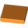 LEGO Orange Fliese 2 x 2 mit Nut (3068 / 88409)