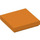 LEGO Orange Tile 2 x 2 with Groove (3068 / 88409)