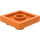 LEGO Orange Fliese 2 x 2 mit Bolzen auf Kante (33909)