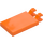 LEGO Orange Tile 2 x 3 with Horizontal Clips (Thick Open &#039;O&#039; Clips) (30350 / 65886)