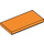 LEGO Orange Tile 2 x 4 (87079)