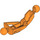LEGO Orange Toa Nuva Jambe (43557)