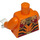 LEGO Oranje Tormak Minifiguur Torso (973 / 76382)