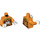 LEGO Oranje Tormak Minifig Torso (973 / 76382)