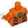 LEGO Oranje Tormak Minifig Torso (973 / 76382)