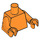 LEGO Orange Torse avec Bras et Mains (76382 / 88585)