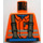 LEGO Orange Town Torso without Arms (973)