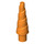 LEGO Orange Unicorn Horn with Spiral (34078 / 89522)