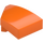 LEGO Orange Wedge 1 x 2 Left (29120)