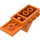 LEGO Orange Coin 2 x 3 avec Brique 2 x 4 Goujons latéraux et assiette 2 x 2 (2336)