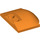 LEGO Oranje Wig 3 x 4 x 0.7 met Recess (93604)