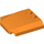 LEGO Orange Wedge 4 x 4 Curved (45677)