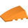 LEGO Oranje Wig 4 x 4 Drievoudig Gebogen zonder Studs (47753)