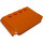 LEGO Oranje Wig 4 x 6 Gebogen (52031)