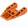 LEGO Orange Coin 6 x 4 Coupé avec des encoches pour tenons (6153)