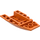 LEGO Orange Coin 6 x 4 Tripler Incurvé (43712)