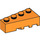 LEGO Oranje Wig Steen 2 x 4 Links (41768)