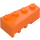 LEGO Orange Wedge Brick 2 x 4 Right (41767)