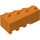 LEGO Orange Coin Brique 2 x 4 Droite (41767)