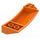 LEGO Orange Wedge Curved 3 x 8 x 2 Left (41750 / 42020)