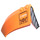 LEGO Orange Wedge Curved 3 x 8 x 2 Left with Danger and Flammable Liquid Sticker (41750)