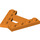 LEGO Orange Wedge Plate 1 x 4 A-Frame (45°) (15706)