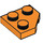 LEGO Orange Wedge Plate 2 x 2 Cut Corner (26601)