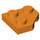 LEGO Oranje Wig Plaat 2 x 2 Cut Hoek (26601)