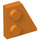LEGO Orange Coin assiette 2 x 2 Aile Droite (24307)