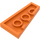 LEGO Orange Pièce de monnaie assiette 2 x 4 Aile La gauche (41770)