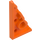 LEGO Oransje Kile Plate 2 x 4 Vinge Venstre (65429)