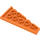 LEGO Orange Wedge Plate 3 x 6 Wing Right (54383)