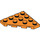 LEGO Orange Coin assiette 4 x 4 Coin (30503)