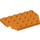 LEGO Orange Wedge Plate 4 x 6 without Corners (32059 / 88165)