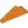 LEGO Orange Wedge Plate 4 x 8 Wing Right with Underside Stud Notch (3934 / 45175)