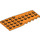 LEGO Orange Coin assiette 4 x 9 Aile avec des encoches pour tenons (14181)