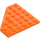 LEGO Orange Wedge Plate 6 x 6 Corner (6106)