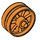 LEGO Orange Wheel Rim Ø14.6 x 6 with Spokes and Stub Axles (50862)