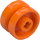 LEGO Orange Wheel Rim Ø18 x 12mm with Etched Rim (18976 / 65192)