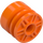 LEGO orange Hjul Kant Ø18 x 14 med Pin Hul (20896 / 55981)