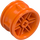 LEGO orange Hjul Kant Ø30 x 20 uden pinholes, med forstærket kant (56145)