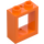 LEGO Oranje Raamkozijn 1 x 2 x 2 (60592 / 79128)