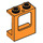 LEGO Oranje Venster Kader 1 x 2 x 2 met 1 gat in Onderzijde (60032)