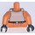 LEGO Orange X-Wing Pilot (Set 75032) Minifig Torso (973 / 76382)