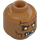 LEGO Orc Minifigure Head (Safety Stud) (3274 / 108343)