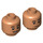 LEGO Oscar Martinez Minifigure Head (Recessed Solid Stud) (3626 / 100215)