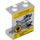 LEGO Panneau 1 x 2 x 2 avec Dr. Inferno logo et Sharks sans supports latéraux, tenons creux (4864 / 63373)