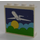 LEGO Paneel 1 x 4 x 3 met Airplane, Sun Sticker zonder zijsteunen, volle noppen (4215)